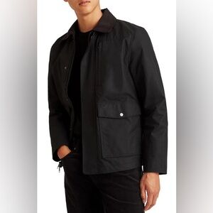 Bonobos Men's Waxed Field Jacket - Black, Size Medium